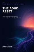 Cover of The ADHD Reset, a digital PDF workbook by HaulmDigital, subtitle Sleep, Shutdown, and the Routines That Make the Other Three Books Possible.